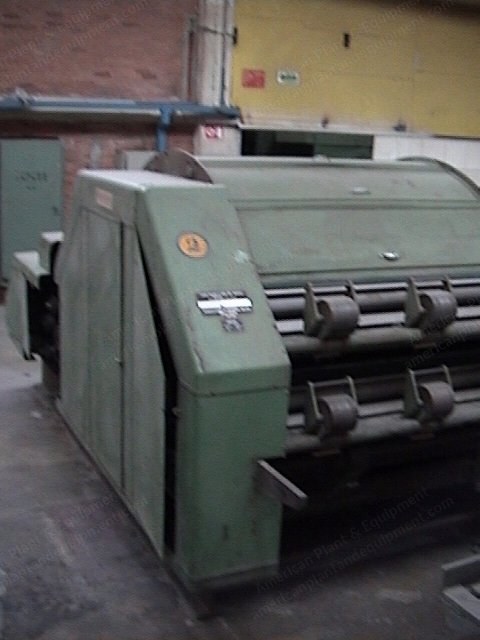 Mackie, Carding Machine, 72 inch (1830mm), with Hopper Feed, Double Doffer
