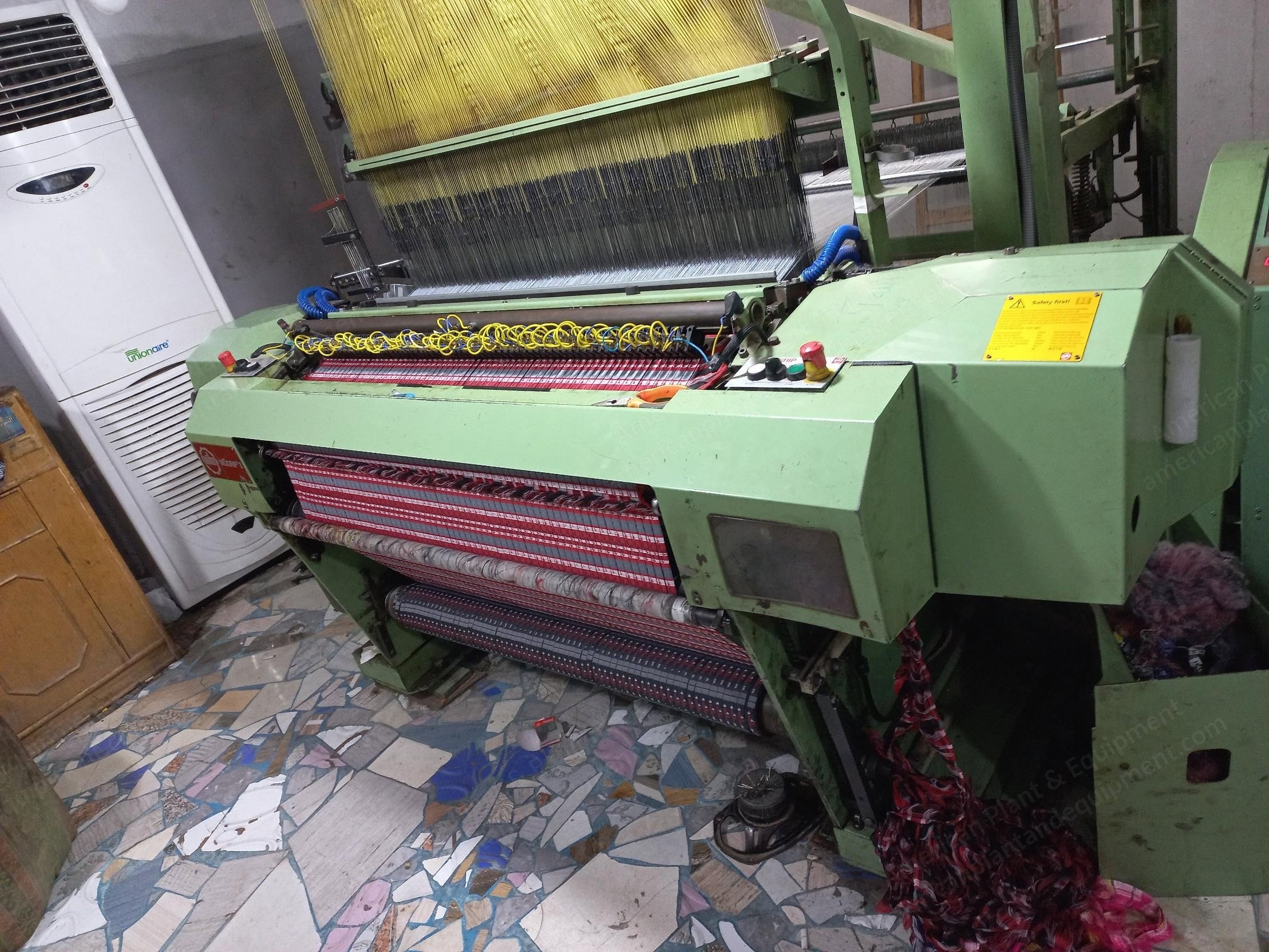 Muller, MBJ3 1/1152, 2007, Label Weaving Machine, 1152 Jacquard, 5800 Hooks