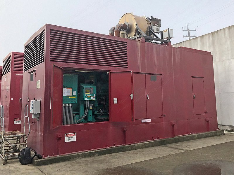Cummins, DQKAB-5748259, 2006, 2000 kW, Diesel, 480V, 3 Phase, 60 Hz, 182 Hours