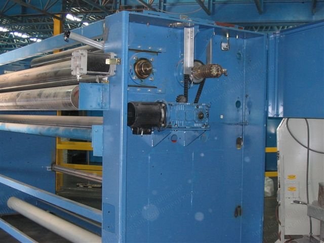 Santex Hot Roll Calender, 1997, 4000mm, Electric Heating, Lamination and Compaction