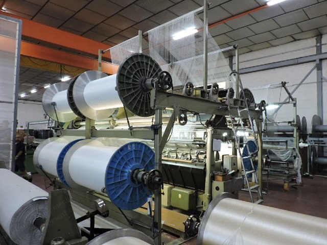 Karl Mayer, RD6 DPLM / 12 NUE, 1980, Raschel Machine for Blankets, 130" Width, E-16 Gauge