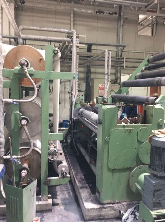 Kusters, Dyeing Padder (Pad Batch), 2000, Roller Winding System, Entrance Cooling Cylinders