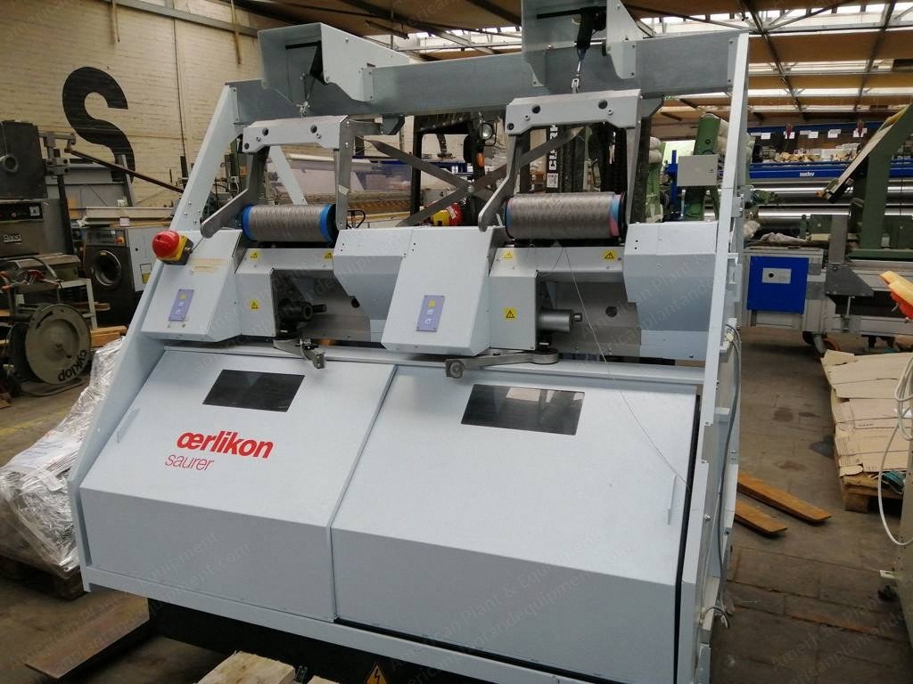 Oerlikon Allma, Sample Two for One Twister, 2008, 2 Spindles, 600mm Gauge, 11000 RPM