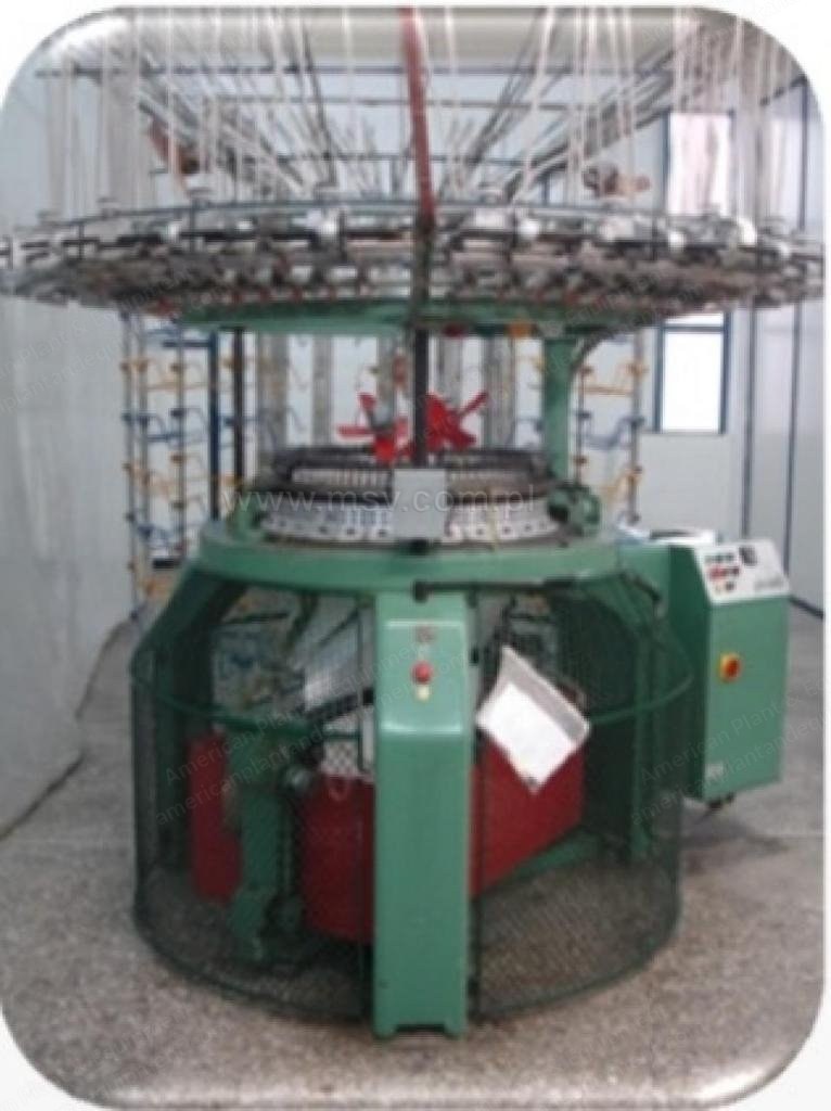 Pilotelli, JVCE, 1992, 30" Diameter, 18 Gauge, 66 Feeders, Circular Knitting Machine