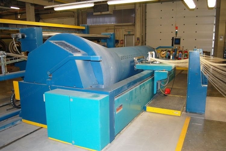Benninger, Ben-Tronic, 2003, Sectional Warping Machine, 3400mm Working Width, 840 Spindles