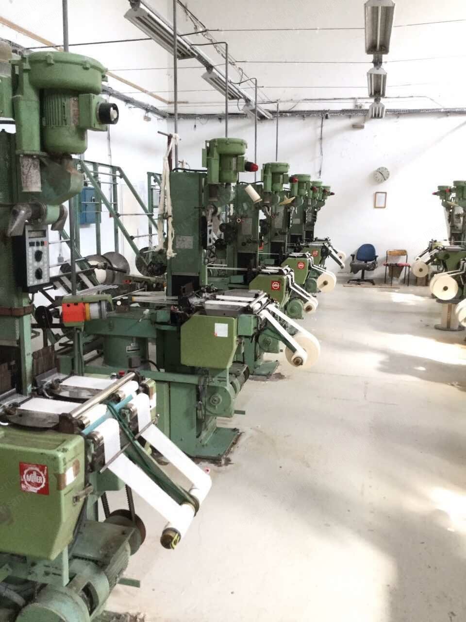 Jacob Muller, NF 53-2/170, 1991, Narrow Fabric Loom, 2 Ribbons