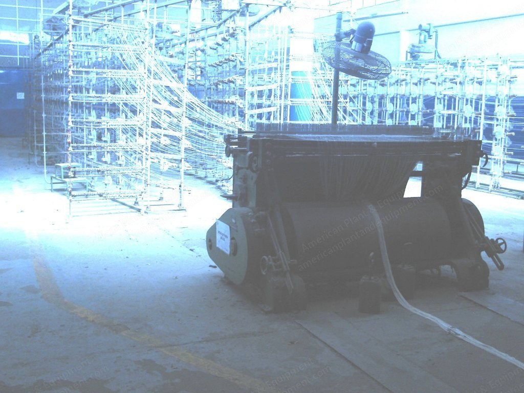 Direct Warper, 54 inch Width, 30 inch Beam Diameter, 390 Position Creel