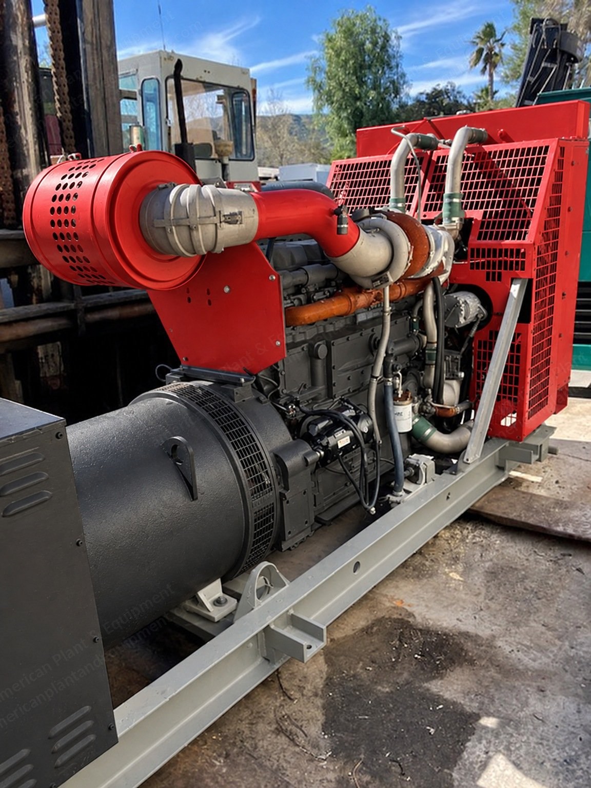 Cummins, KTA-1150, Diesel Generator Set, 400 kW, 500 kVA, 480/277 V, 60 Hz