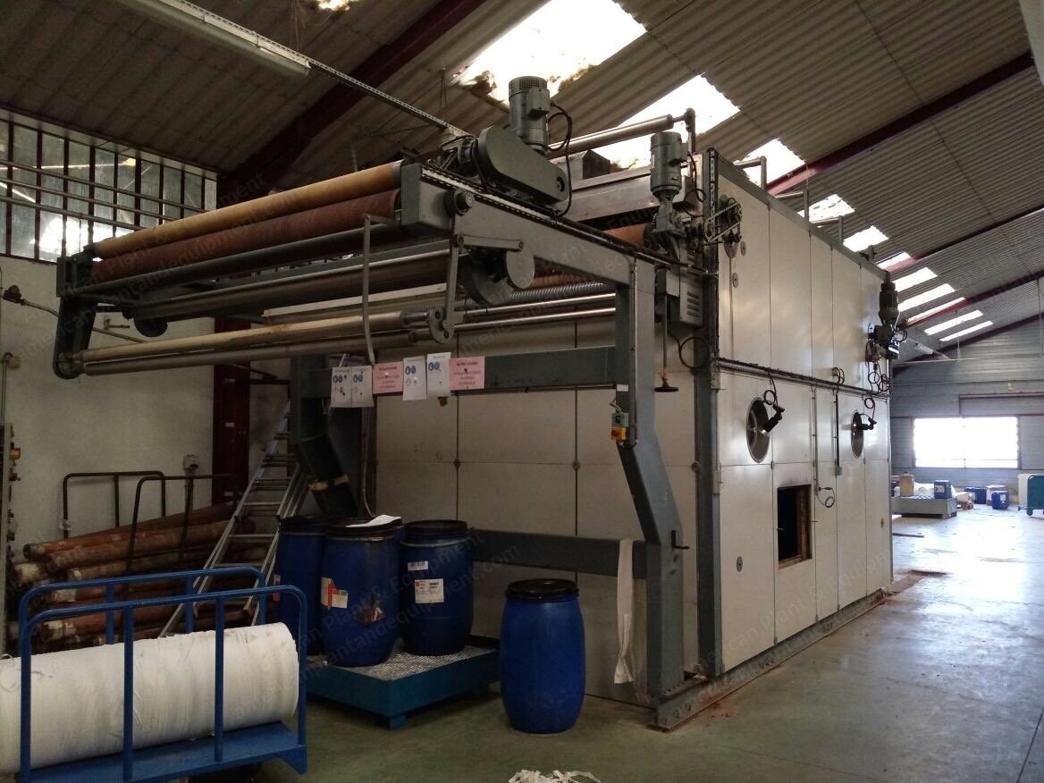 Arioli Steamer, 1989, 2200mm Working Width, 200m Cloth Capacity, Steam Heated