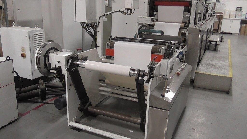 Aquaflex, Flexo Press, 1998, 5700mm Width, Kelva Web Cleaning, Corona Treater