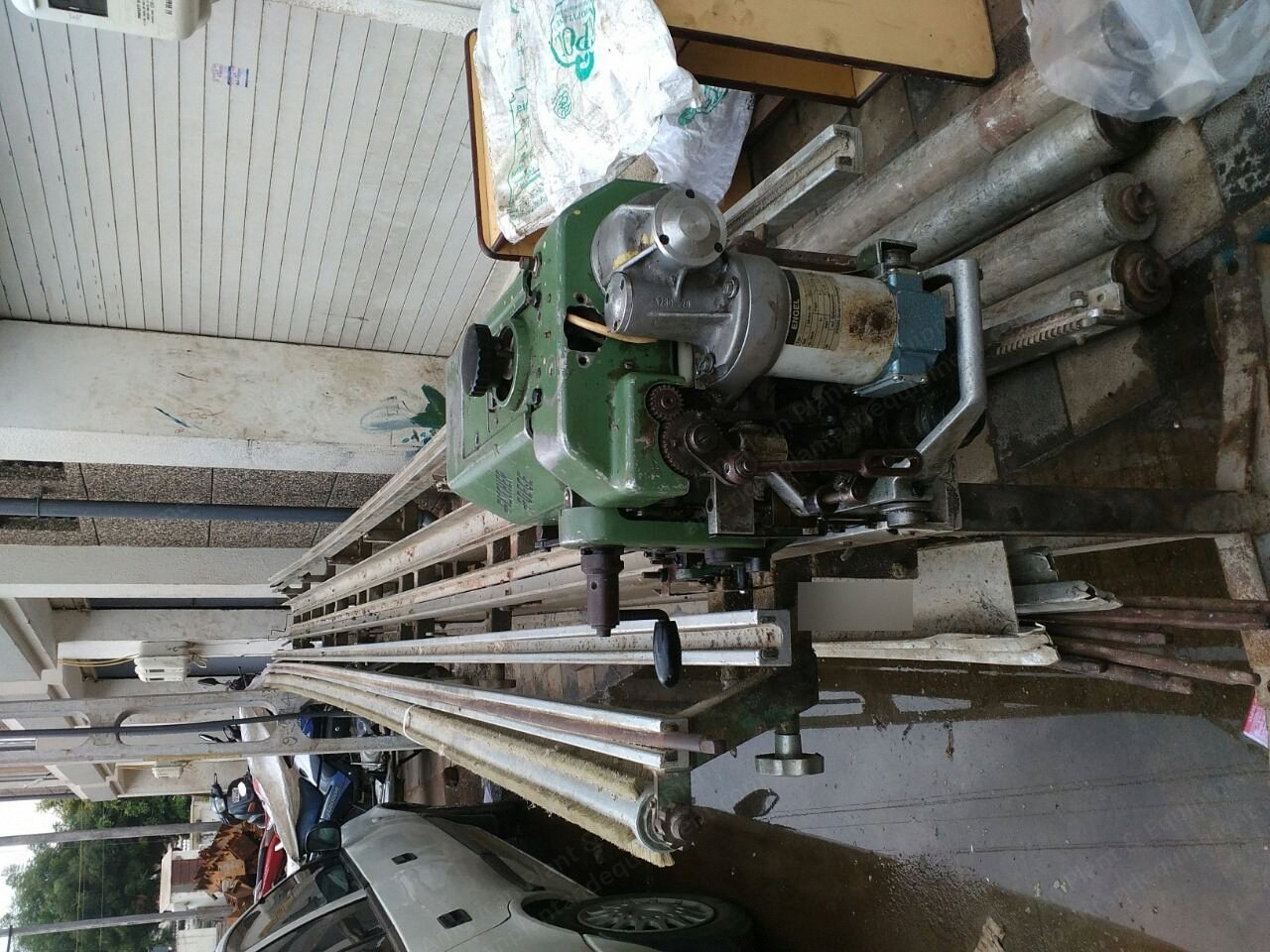 Fischer Poege, Warp Knotting Machine, 5400mm Trolley Length, For Polypropylene