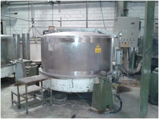 Cavisa, CCM2-UV-1500/700, Centrifugal Extractors, 200kg Capacity, 1510mm Diameter, 830 RPM