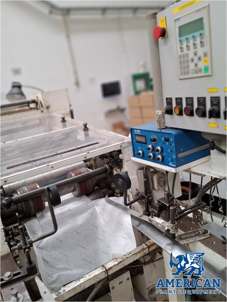 W&H, Matador NP 38, 2000, Flat and Satchel Bag Machine, Bag Width 60-380mm, Max Speed 1200 bags/min