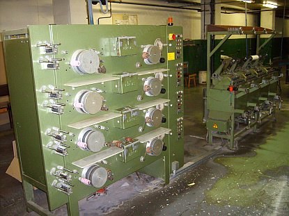 Dietze & Schell Air Entangling Units, 4 Positions, 4 Winders, 2 Creels