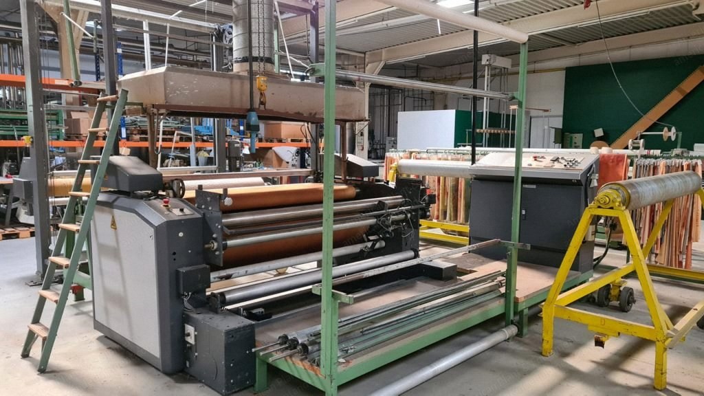 Klieverik, C-202130, Thermo Transfer Printing Calander, 2000mm Print Width, E&L Draw Adjust