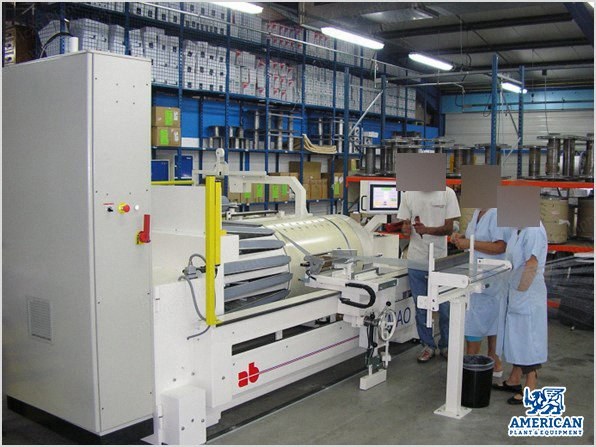 NovaStar, WS139, Sectional Warping Machine, 3400mm Working Width, 1000mm Beam Diameter, 640 Positions