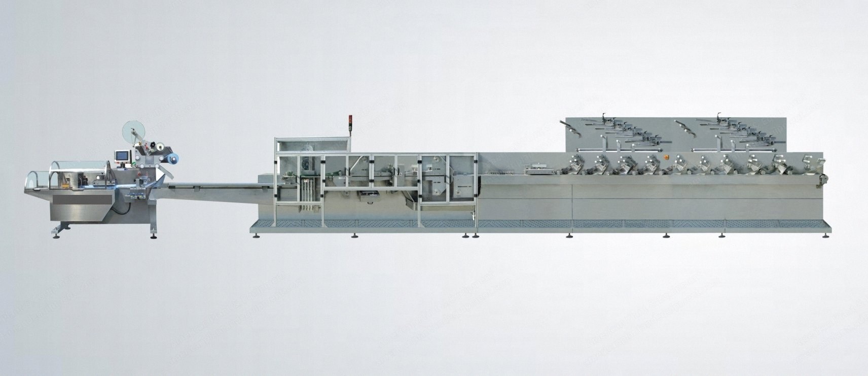 NovaStar, WP135, Wet Wipes Production Line, 50 bags/min, 4000 pcs/min, 10 Channels