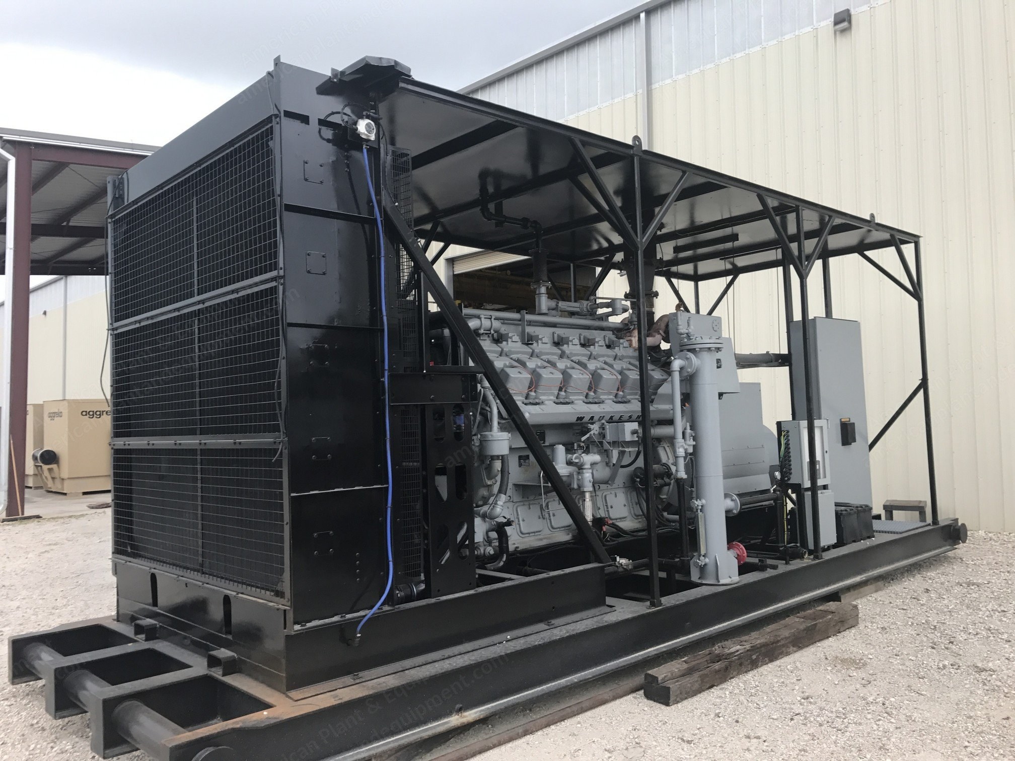 Waukesha, 7042GSI, 1000kW, Gas, 60Hz, 480/277V