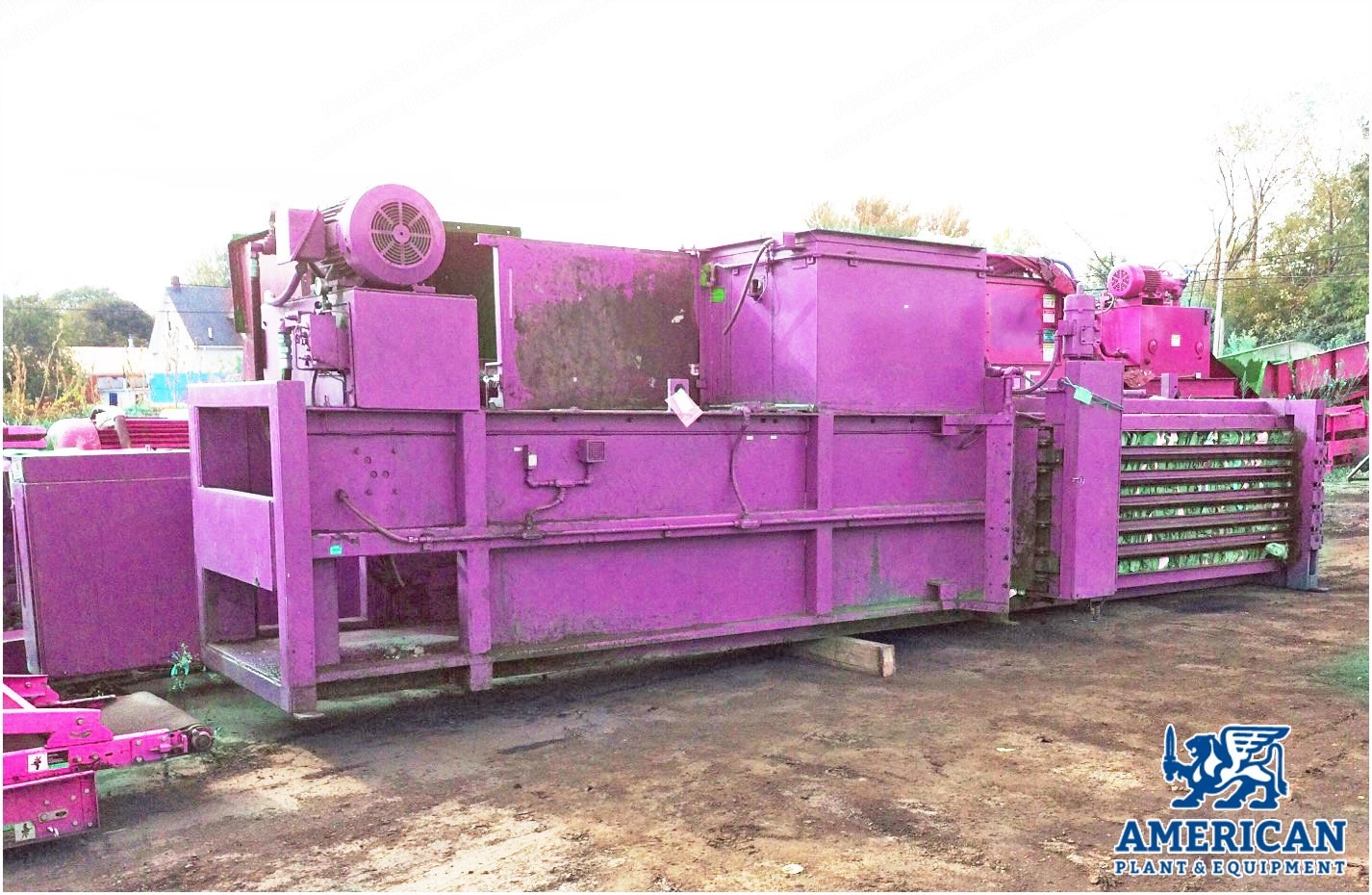 Maren, 72-48-3120E, Horizontal Baler, 40 HP, 42x42 inch Bale Size, 6 inch Cylinder Bore