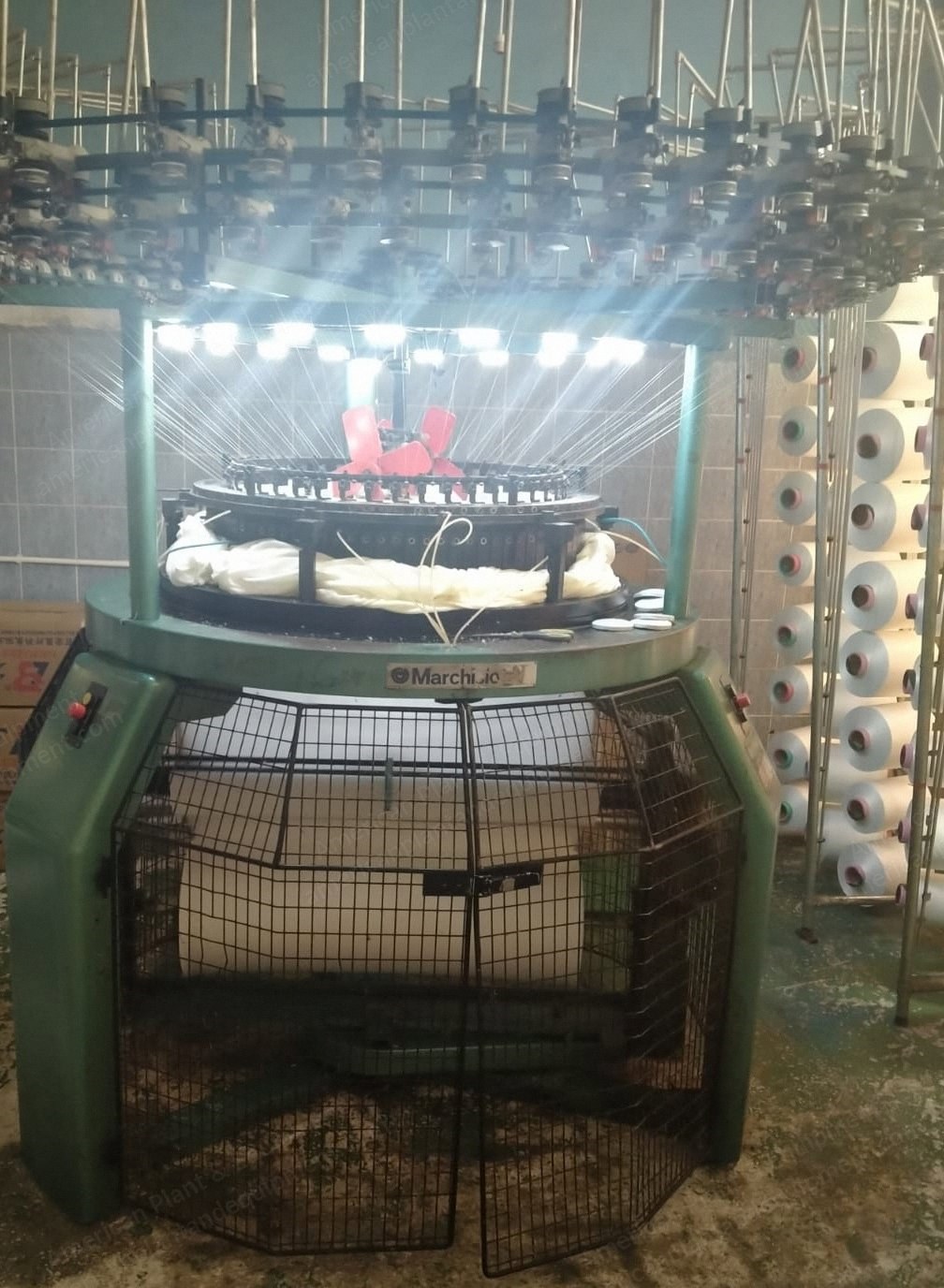 Marchisio, Polar, 30 Inch Diameter, 20 Gauge, 88 Feed, Circular Knitting Machine