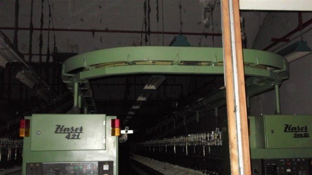 Zinser, 319SL / 421, 1983-1992, Ring Spinning Frames, 55mm Ring Diameter, 82.5mm Gauge, Autodoffing