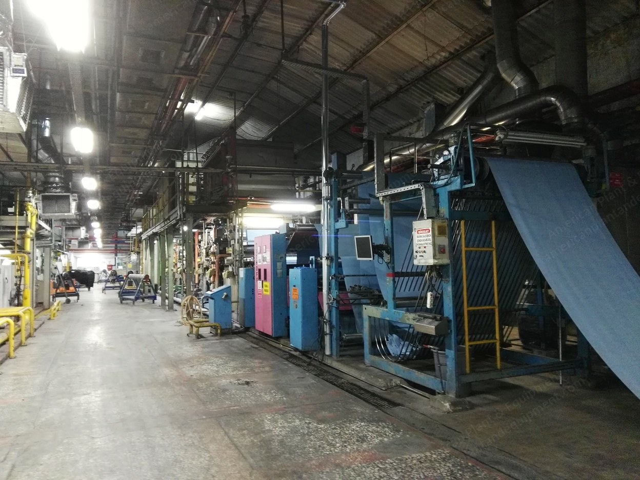 Morrison, Pad Steaming Machine, 1997, 1800mm, with Osthoff Singeing Machine