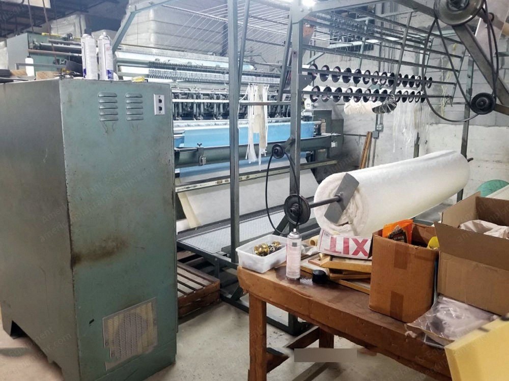 Gribetz, DG 4300, 90" Working Width, 1x3x6 Needle Spacing, 220V, 60Hz, Computer Chainstitch Tack & Jump Quilter
