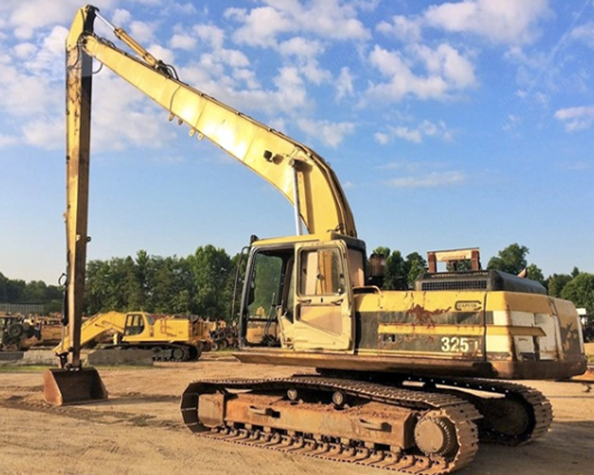 Caterpillar, 325L, 1995, Crawler Excavator, Long Reach, Enclosed ROPS