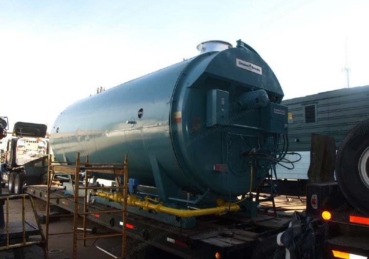 Cleaver-Brooks, CB-400-600, 1976, 600 HP, 150 PSI Steam, LP & #6 Oil
