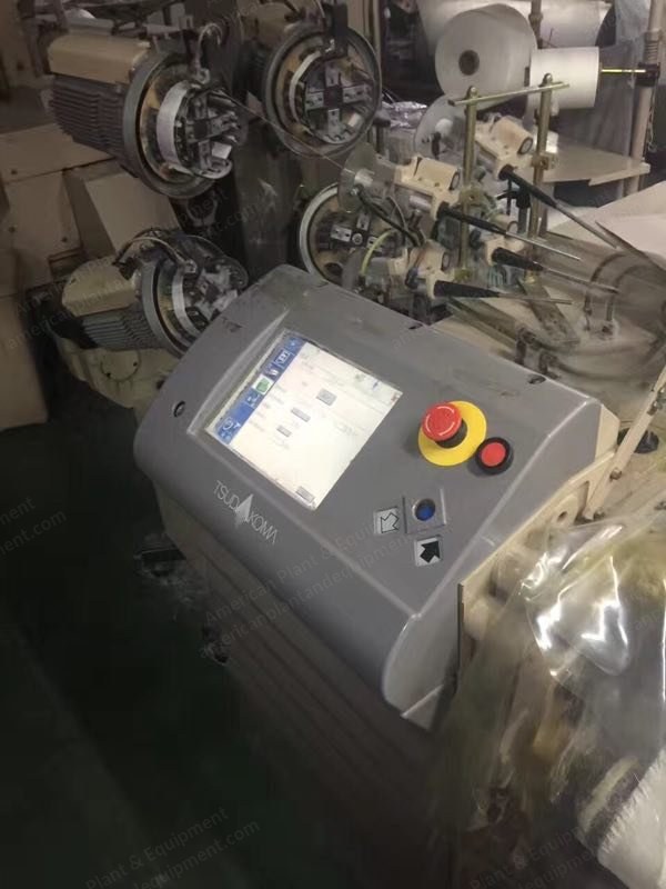 Tsudakoma, ZAX 9100, 2007, Air Jet Looms, 1900mm Width, Staubli 2861B Dobby, 4 Feeders