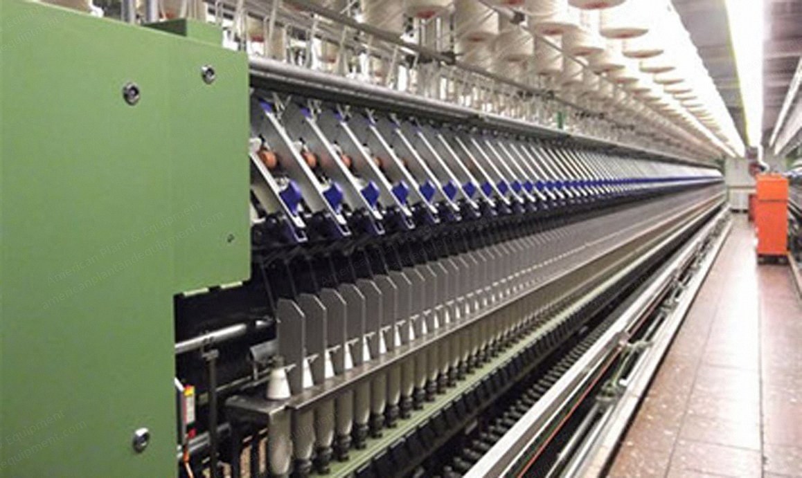 Zinser, 450, 1997, Worsted Ringspinning Frame, 480 Spindles, 75mm Pitch, 48mm Ring Diameter
