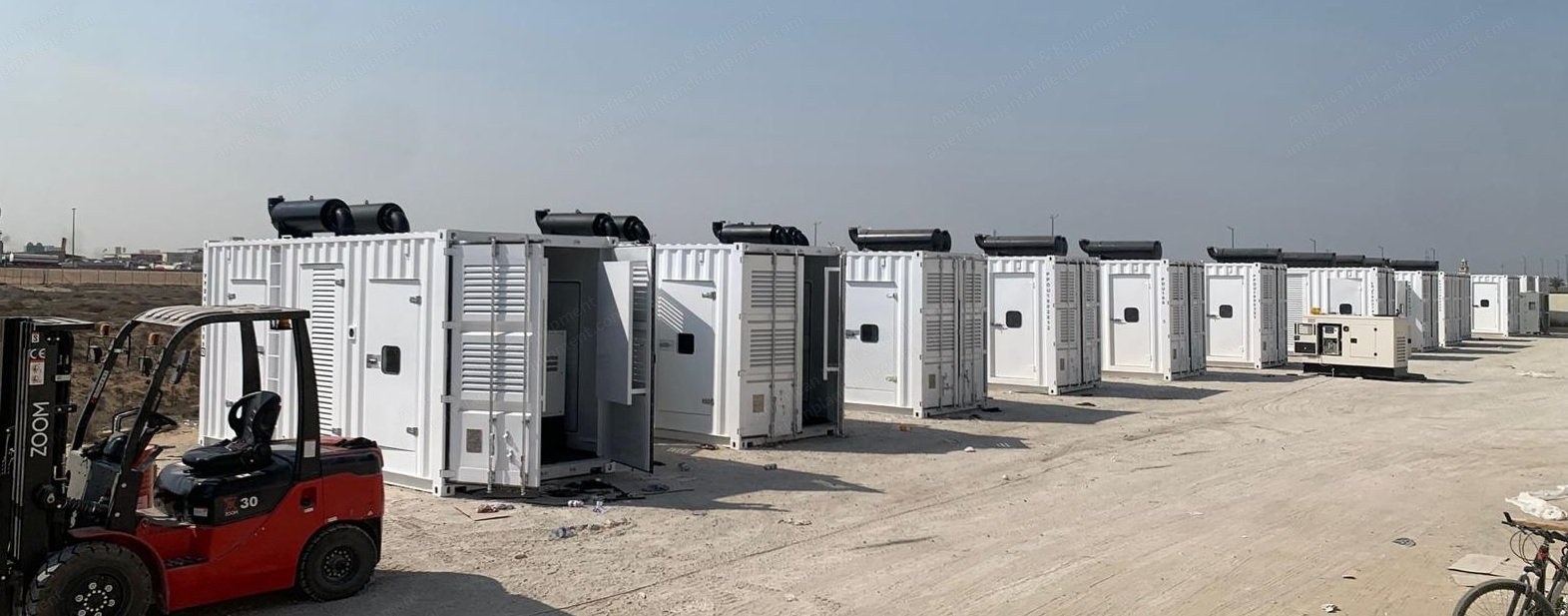 Cummins, KTA50G3, 1250 kW, 50/60 Hz, Diesel Generator Set, 20ft Containerized