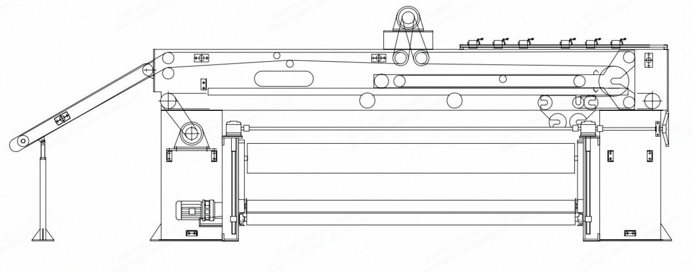 NovaStar, NN300, Cross Lapper, Input Width 2500mm, Output Width 3000mm