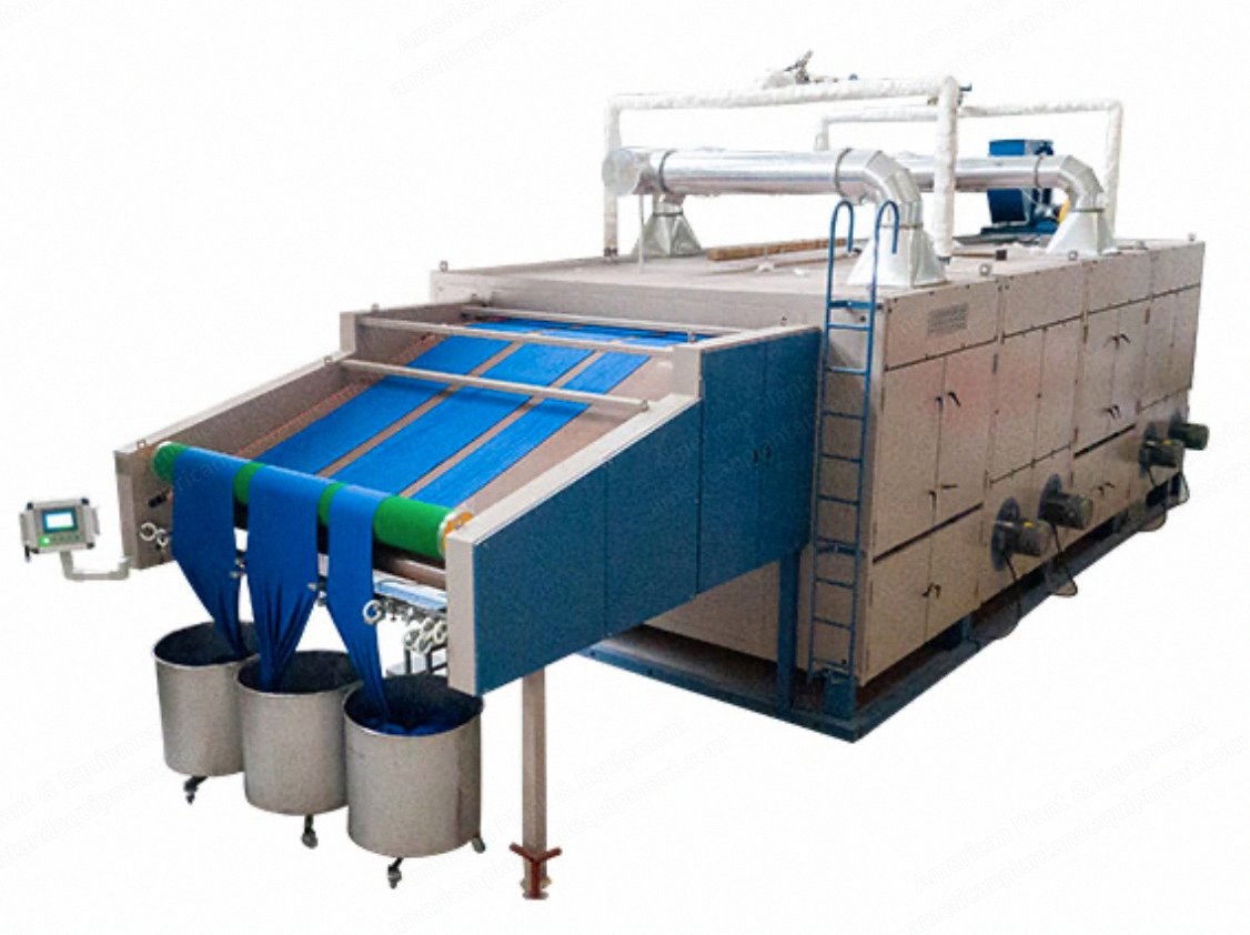 NovaStar, DG554, Five Pass Relax Dryer, 2200-3200mm Working Width, 4-40 Tons/24h Capacity