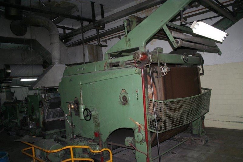 Monforts Sanforizing Machine, 1979, 1800mm, Levelling Stenter, 2 Palmer Drums