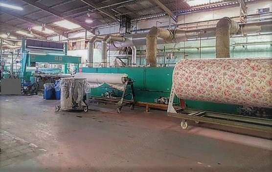 Monforts, Montex 8F, 1997, 3200mm Working Width, 8 Zones, Gas Heated, Horizontal Pin and Clip