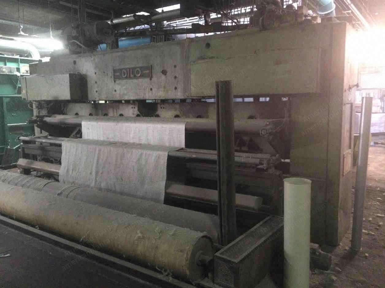 Dilo, SD-45, 1973, Structuring Needle Loom, Width 4500mm, with Motors, Winding Device