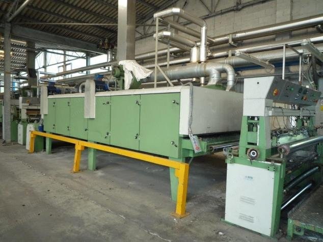 Zappa Reggiani Coating Range, 1800mm Working Width, Reconditioned 2013, 2 Bay Gas Fired