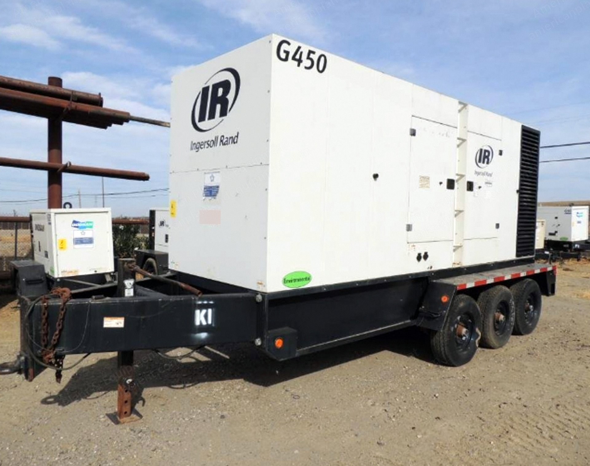 Ingersoll Rand, G450, 2011, 400 kW, Cummins QSX15 Engine, 1825 Hours, Diesel Generator