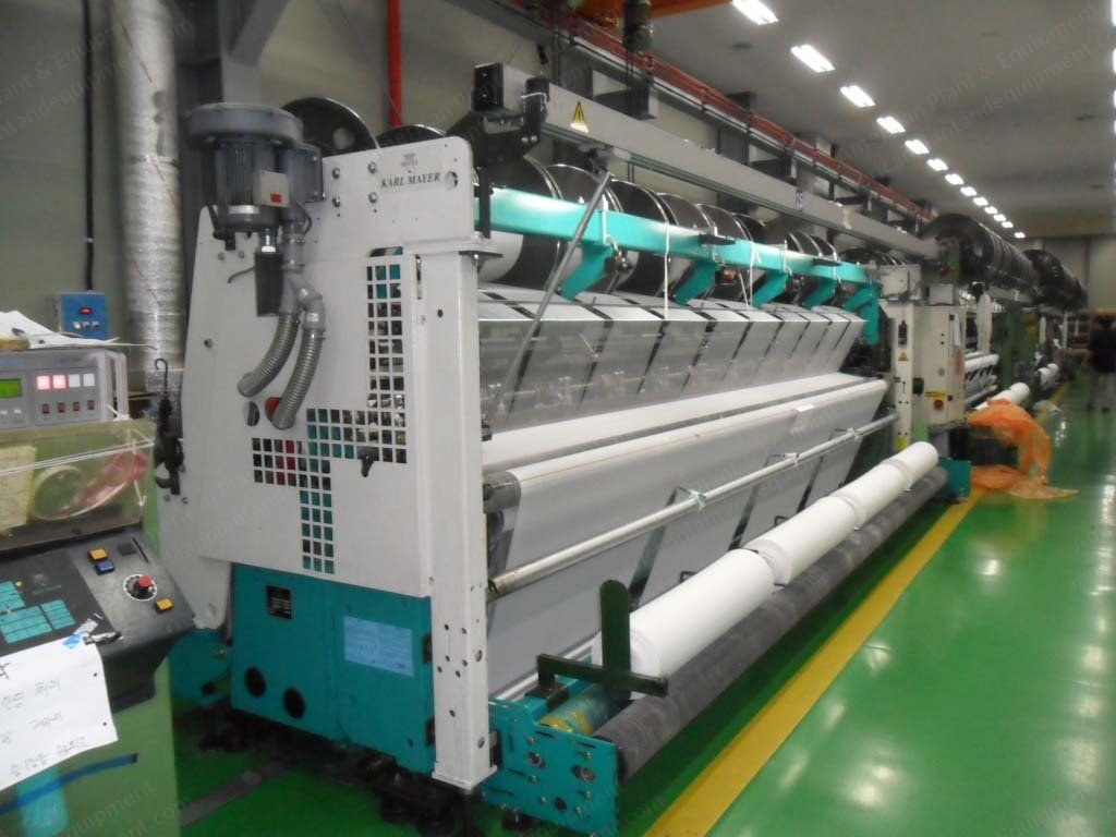 Karl Mayer, HKS2, 2006, 5512mm, 28E, 2 Guide Bars, 380V