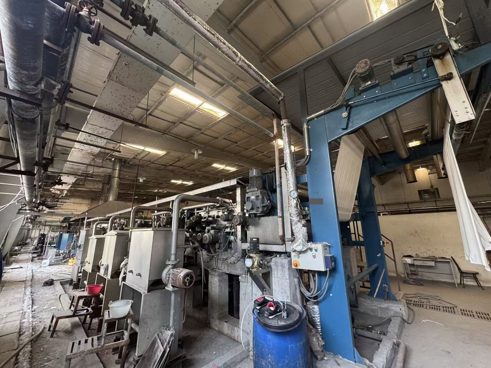 Goller, Mercerizing Machine, 2010, 2200mm Width, Roller and Clip Type, 4 Washing Boxes, 7 Padders