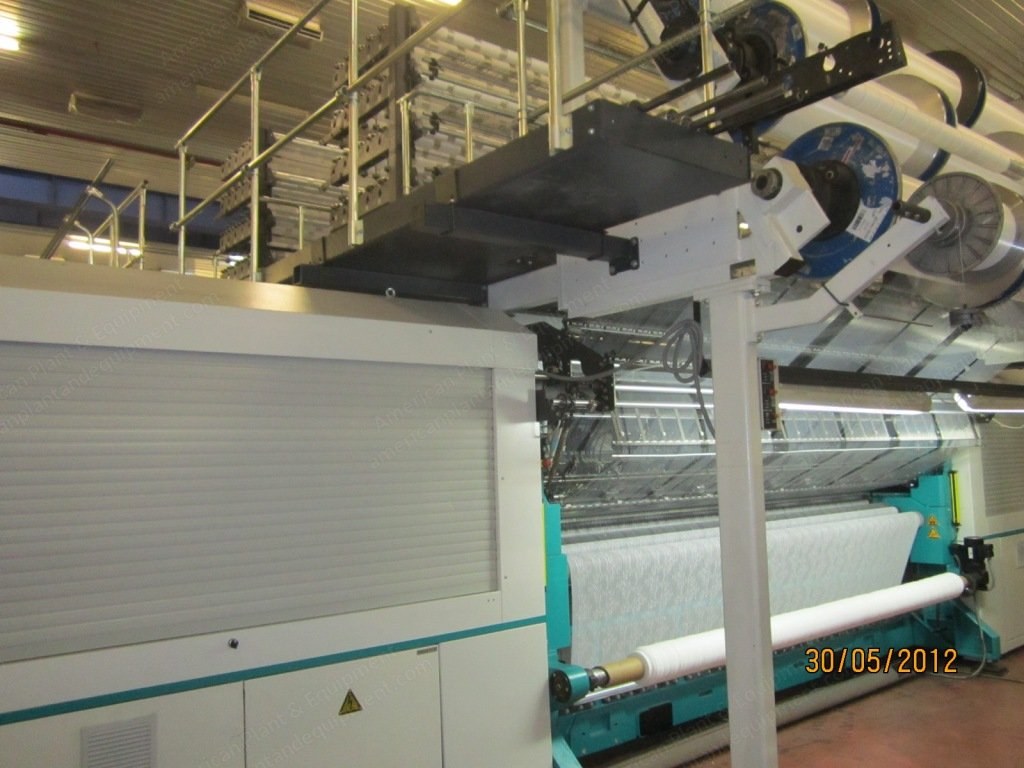 Karl Mayer, JL 95/1, 132" Working Width, E24 Gauge, Warp Knitting Machine