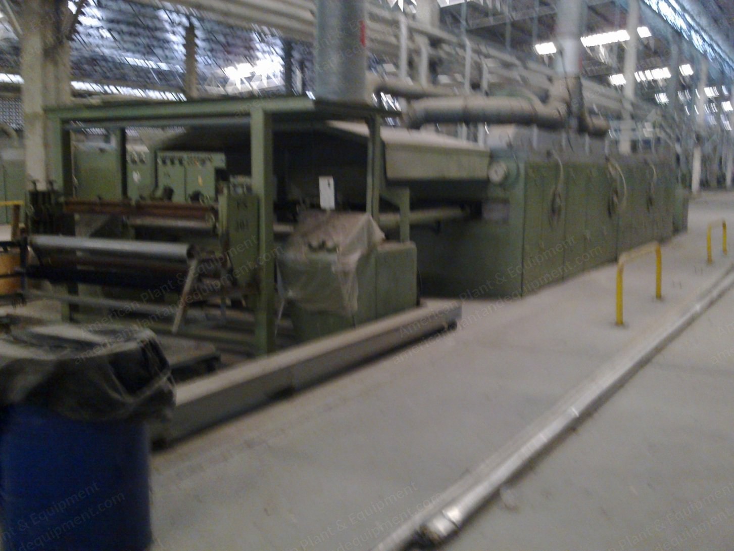 Monforts, WR, 1990, Stenter Machine, 1650mm Width, Thermal Heating, 9m Length, Kuster Padder