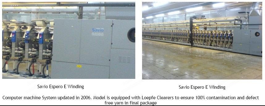 Trutzschler, Marzoli, Rieter, Complete Open End Spinning Plant, 10000-11000 kg Daily Capacity