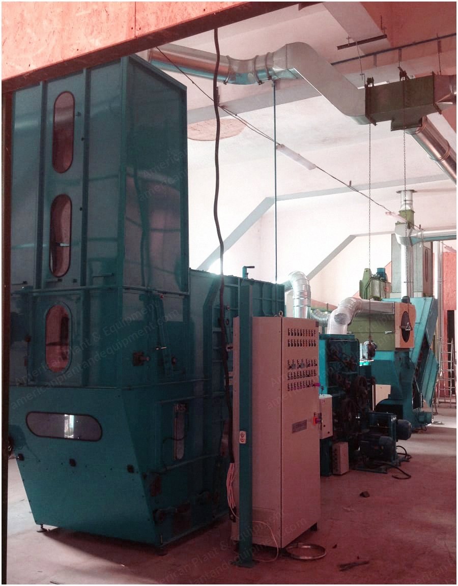 Cormatex, SLP-1, 2004, 1500mm Working Width, Step Cleaner, Hopper Feeder