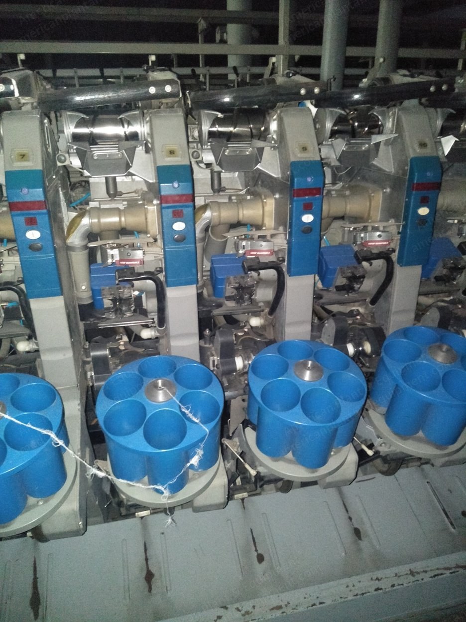 Savio, Orion, 2005, 60 Spindles, 6" Traverse, Uster Quantum Yarn Clearer
