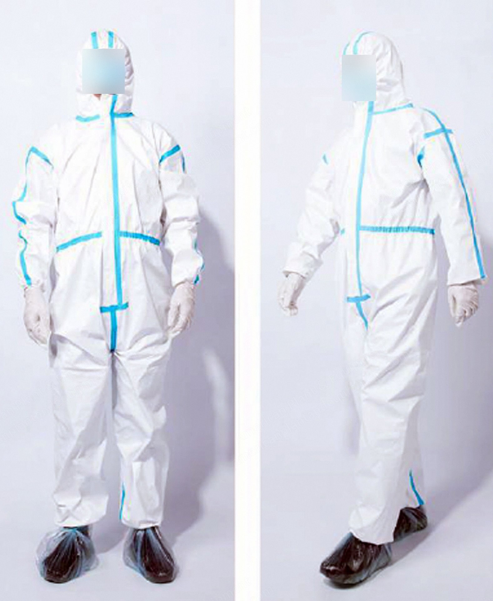 NovaStar, GV130, Protection Suit with Shoe Cover, Hooded Design, CE Certified