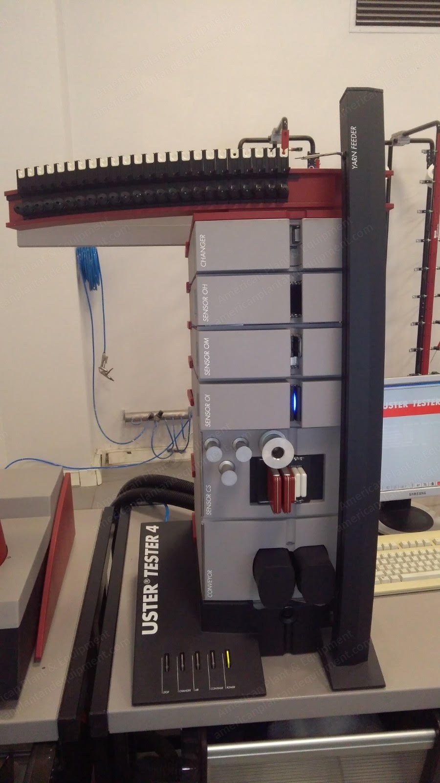 Uster, Tester 4 Model SX, 2004, CS Sensor, OH Sensor, OM Sensor, OI Sensor