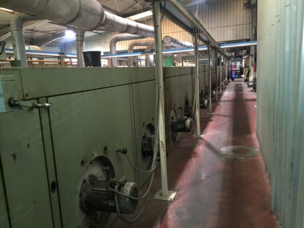 Monforts, Montex 8F Twin Air, 1995, 3200mm Width, 8 Chambers, Gas Heated