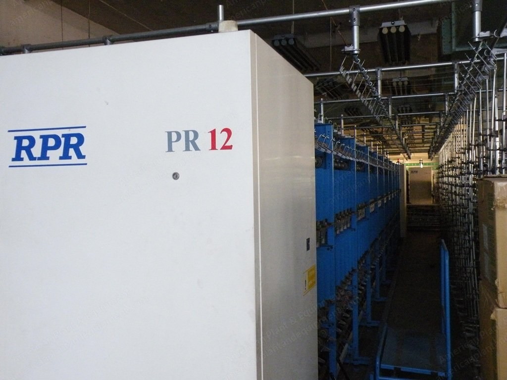 RPR, PR-12, 1999, Twisting Machine, 240 Spindles, with RSP-1000 Winder